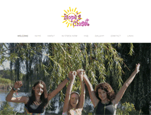 Tablet Screenshot of hopescloset.com